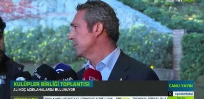 Ali Ko&ccedil;'tan dikkat &ccedil;eken a&ccedil;ıklamalar!
