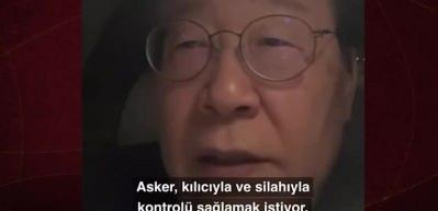 G&uuml;ney Kore'de muhalefet lideri halkı meydanlara &ccedil;ağırdı!
