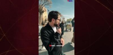 Halep'e giden T&uuml;rk gazeteciye &ccedil;ok anlamlı jest!