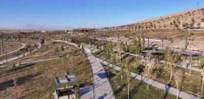 Konya'da 200 bin metrekarelik millet bah&ccedil;esi