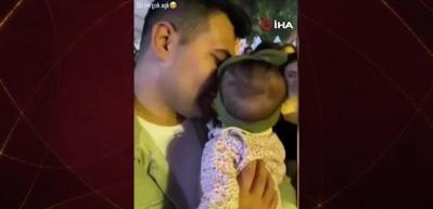 Şehidimizden kızıyla son kez dans ettiği anlar kaldı! İşte y&uuml;rekleri yakan o anlar