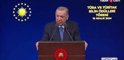 Başkan Erdoğan: "T&uuml;rkiye ikinci el d&uuml;ş&uuml;ncelerin &uuml;retildiği bir &uuml;lke değildir"