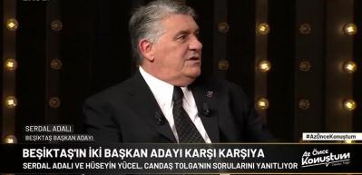 Beşiktaş'ın iki başkan adayı canlı yayında!