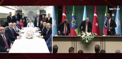 Cumhurbaşkanı Erdoğan Etiyopya ile Somali arasındaki sorunda T&uuml;rkiye'nin arabuluculuğu hakkında konuştu! 