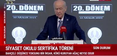 Devlet Bahçeli: Türk milleti yüksek hedeflere kitlenmiştir