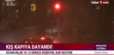 Kuvvetli sağanak ve kar geliyor