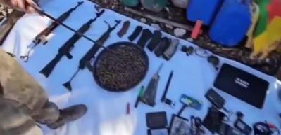 Pen&ccedil;e-Kilit Operasyonu b&ouml;lgesindeki mağaralarda silah ve m&uuml;himmat ele ge&ccedil;irildi