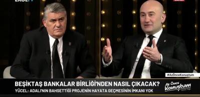 Serdal Adalı ve H&uuml;seyin Y&uuml;cel canlı yayında gerildi!