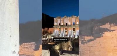 Yıldızlar altında tarihi bir yolculuk: Efes Antik Kenti