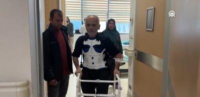 30 yılın ardından ilk defa sırt&uuml;st&uuml; yatabildi!