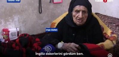  Irak'taki 122 yaşındaki Emşe Aslan Osmanlı'yı hasretle yad ediyor