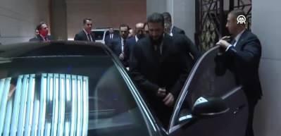 Ahmed eş-Şera, Hakan Fidan'ın da makam aracını kullandı