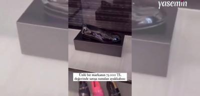 Ünlü markanın satışa sunduğu ayakkabılar sosyal medyada gündem oldu