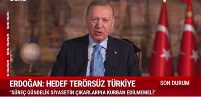 Cumhurbaşkanı Erdoğan'dan yeni yıl mesajı