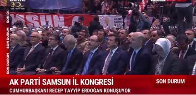 Cumhurbaşkanı Erdoğan Samsun'da konuşuyor: Muhalefet ile bizim aramızda derin bir zihniyet farkı var