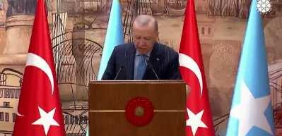 Cumhurbaşkanı Erdoğan: Ter&ouml;re karşı Somali'nin yanındayız