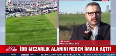 İBB mezarlık alanını imara a&ccedil;tı! Skandalı İBB meclis &uuml;yesi ortaya &ccedil;ıkardı