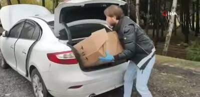 Oto kurtarıcı ile uyuşturucu sevkıyatı: 28 bin hap ele ge&ccedil;irildi, 3 kişi tutuklandı
