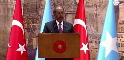 Somali Cumhurbaşkanı Mahmud: T&uuml;rk milletinin desteğini hissettik