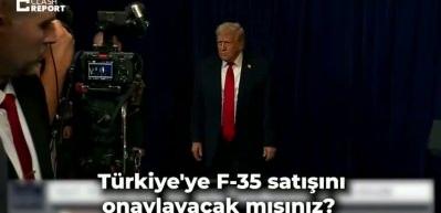 Trump: F-35 satışı konusunu ciddi bir şekilde d&uuml;ş&uuml;n&uuml;yoruz