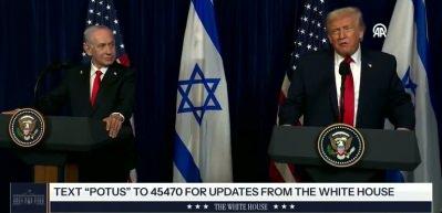  Trump, Netanyahu'dan Batı Şeria'daki İsrail politikalarını değiştirmesini istedi
