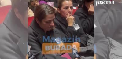 Ferdi Tayfur'un kızları Tuğba Dınız ve Funda Doğrul anma töreninde gözyaşlarına boğuldu