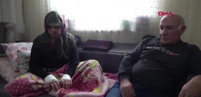 Aksaray'da k&ouml;pek dehşeti! Yaşlı &ccedil;ifte saldırdı