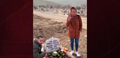 Ankaralı Turgut'un &ccedil;ocukları mezar taşında anlaşamadı