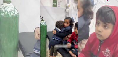 Gazzeli küçük çocukların dev yürekleri: Birbirlerini teselli etmek zorundalar