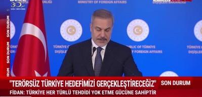 Hakan Fidan: T&uuml;rkiye Filistinli kardeşlerinin yanında olmaya devam edecek