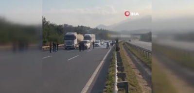 Trafiği kapatıp yarış yaptılar: Binlerce lira ceza yağdı