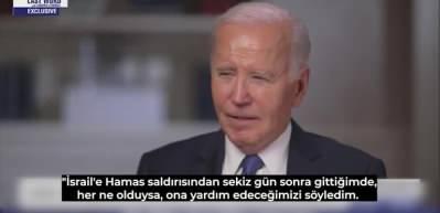 46 bin şehit verilen saldırılarda Netanyahu ABD'yi &ouml;rnek almış! Joe Biden ilk kez a&ccedil;ıkladı