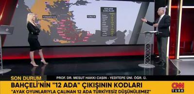 MHP lideri Devlet Bah&ccedil;eli'nin 12 ada &ccedil;ıkışı ne anlama geliyor! &Uuml;nl&uuml; isim ayrıntılarıyla anlattı