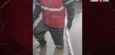 CHP'li belediyenin onarmadığı çukura düşen moto kurye yaralandı!