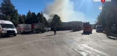 Şanlıurfa'da korkutan yangın