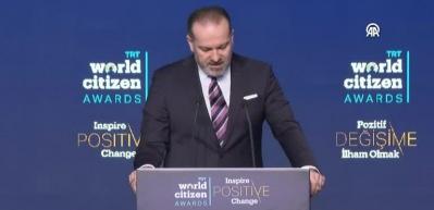 "TRT World Citizen &Ouml;d&uuml;lleri" İstanbul'da d&uuml;zenlenen t&ouml;renle sahiplerine takdim edildi