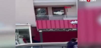 Ankara'da feci kaza anbean kameralarda