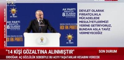 Erdoğan: Milletin emanetini sırtımızda taşıyoruz