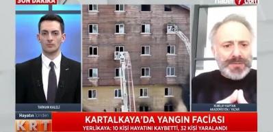 Otel binasını şömineye çevirmişler! 'Yangının en acı yönü' diyerek anlattı