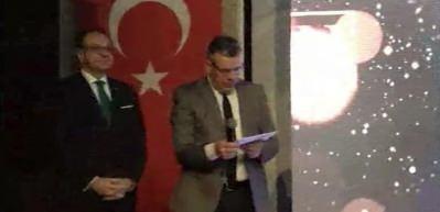 Eski &Ccedil;ekya B&uuml;y&uuml;kel&ccedil;isi Egemen Bağış, yılın diplomatı &ouml;d&uuml;l&uuml;n&uuml; aldı