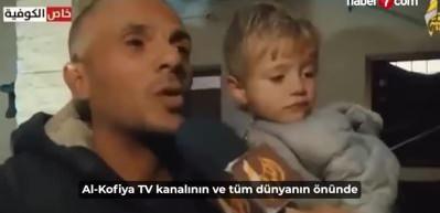 Gazze'de mucizevi kavuşma: Enkazdan kurtarılan bebek ger&ccedil;ek babasına kavuştu