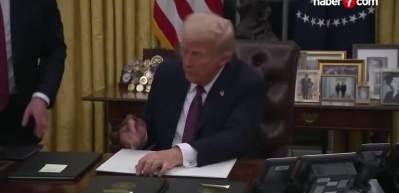 Trump'tan tarihi adım! 'A&ccedil;ık&ccedil;ası bu zor bir karardı'