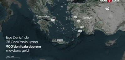 Ege'de korkutan depremler... 2 saat i&ccedil;erisinde 7 sarsıntı!