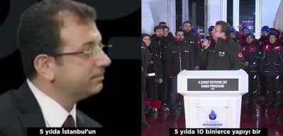 Ekrem İmamoğlu'nun sıfır icraat yaptığı konuşması sosyal medyada viral oldu