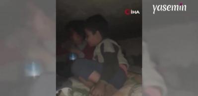 Enkaz altından kurtardığı çocuklarla 2 yıl sonra yeniden buluştu!