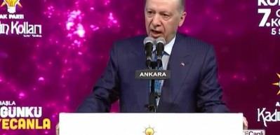 Erdoğan: Eğitimde kız &ccedil;ocuklarımızın okullaşma oranını biz arttırdık