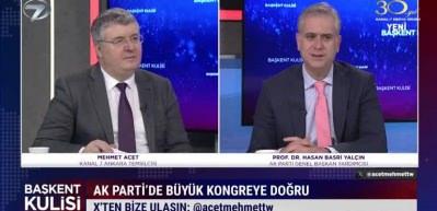 Hasan Basri Yal&ccedil;ın: AK Parti vatandaşlarına 2029 se&ccedil;imlerinde ne s&ouml;yleyeceğini bu kongre s&uuml;recinde &ccedil;alışıyor 