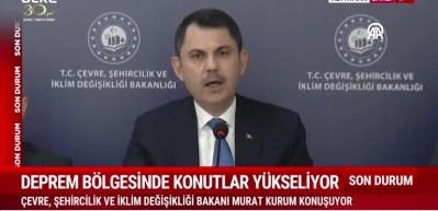 Bakan Murat Kurum deprem b&ouml;lgesine yapılan dev yatırımları a&ccedil;ıkladı ​