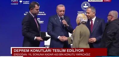 Vatandaş gassal olduğunu s&ouml;yledi, Erdoğan espriyi patlattı