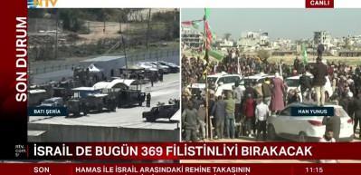 6. turu yapılan esir takasında 3 İsrailli serbest bırakıldı